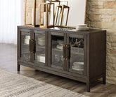 Warmstead Furniture - Ashley Furniture - Burkhaus Dining Room - Counter Height Barstool (Set of 2) / Dark Brown - D984-124X2